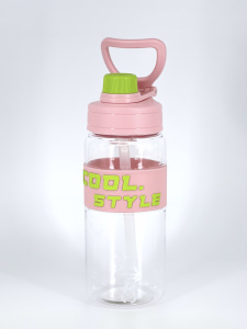 Бутылочка для воды Yes-Water пластик 650мл (розовый)