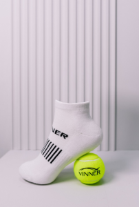 Носки теннисные VINNER (белые короткие) 1 пара 