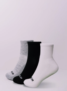 Носки теннисные VINNER (ассорти средние) 3 пары 