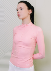 Теннисный лонгслив женский Vinner (розовый)