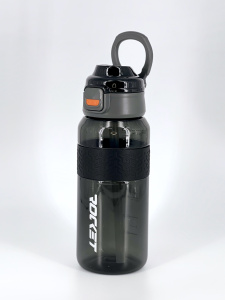 Бутылочка для воды Yes-Water пластик 750мл (черный)