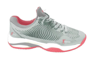 Теннисные кроссовки женские TourSpin Progress (серый/розовый)