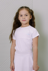 Теннисная футболка для девочки VINNER GTS01 (белый)