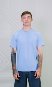Футболка мужская Vinner MTS03 2025 (голубой) 