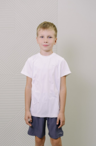 Теннисная футболка для мальчика Vinner BTS03 2025 (белый) 