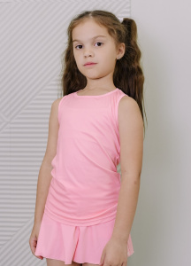 Теннисная майка для девочки VINNER (пастельно-розовый)
