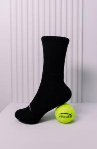 Носки теннисные VINNER (черный длинные) 1 пара 