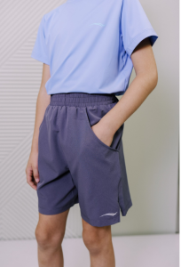 Теннисные шорты для мальчика Vinner BS01 2025 (серо-голубой)