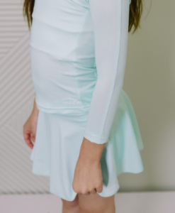 Юбка для девочек VINNER (пастельно-голубой)