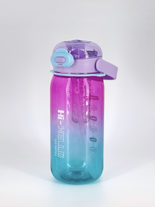 Бутылочка для воды Yes-Water пластик 950 мл (розовый/голубой)