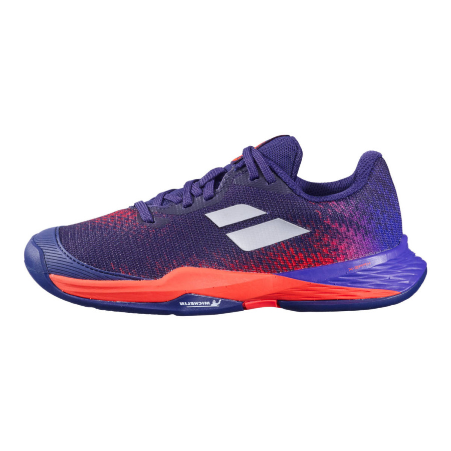 Кроссовки детcкие Babolat Jet Mach 3 All Court (темно-синий/фиолетовый (4093), размер 40 (UK 6.5))